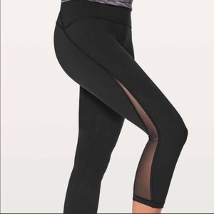 Lululemon Cropped Black Leggings